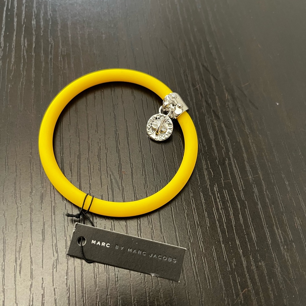 Marc by Marc Jacobs Yellow and Silver Charm Bracelet